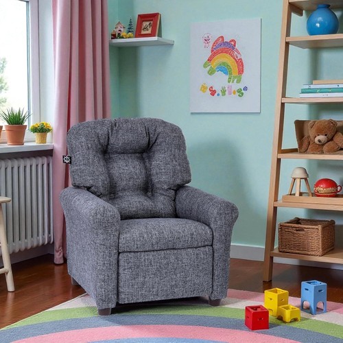Traditional kids recliner - traditional,