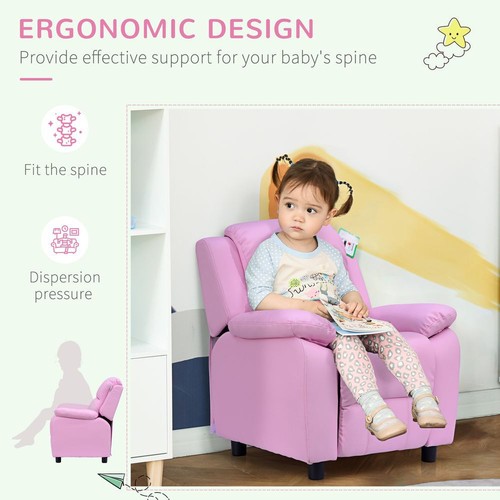 Homcom kids sofa armchair - homcom,