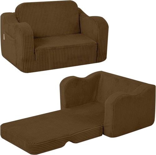 Kids sofa 1 corduroy - kids, sofa,