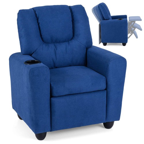 Kids recliner with cup - with, holder