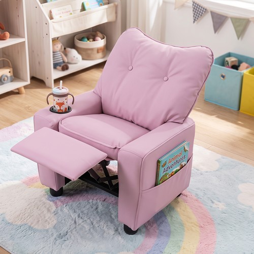 Kids recliner for ages pu - ages, 3+,
