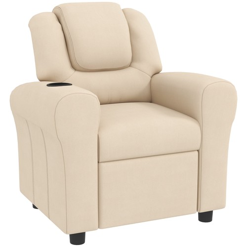 Homcom kids recliner chair - chair,, pu