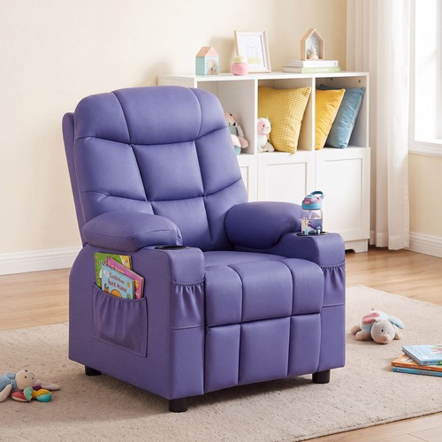 Kids youth recliner - chair, pu