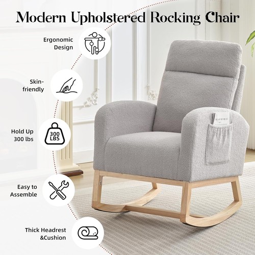 Recliner rocking chair nursery - recliner,