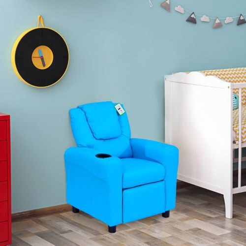 Homcom kids recliner pu - homcom,