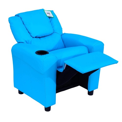 Kids recliner chair pu - kids, chair,