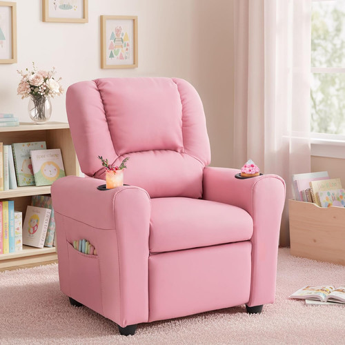 Kids recliner chair - recliner, pu