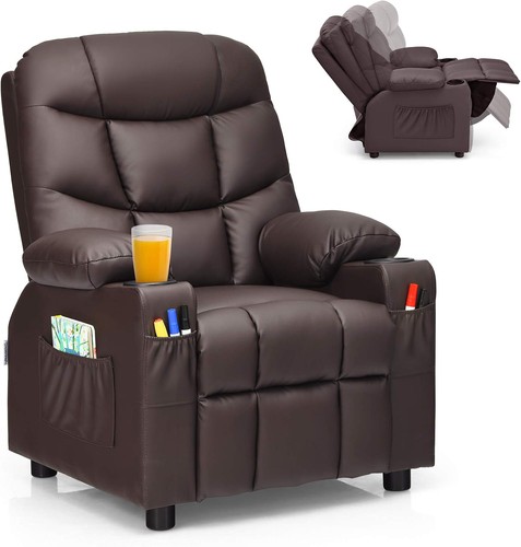 Kids recliner chair - recliner, cup